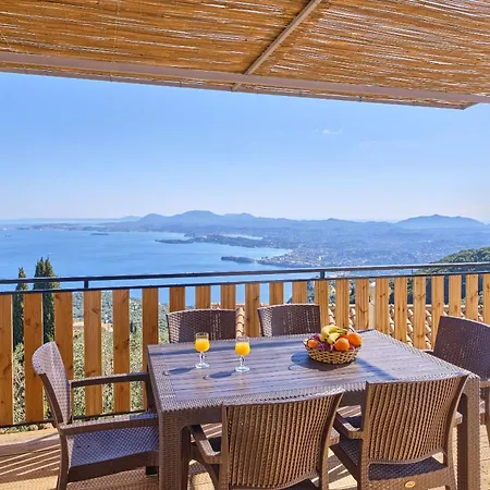 Lägenhet Christine's Seaview By Corfuescapes *