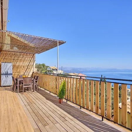 Lägenhet Christine's Seaview By Corfuescapes